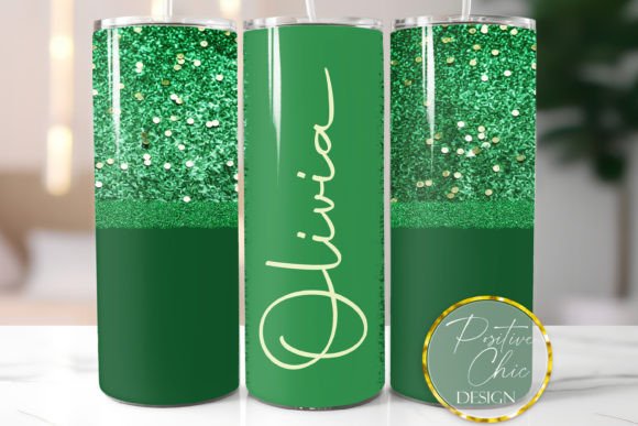 Custom Name Tumbler Wrap: St. Patrick’s Day Graphics for Crafts