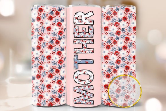 Mother Tumbler Wrap PNG Sublimation: Graphics for Crafts