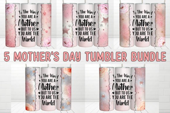 Mother’s Day Tumbler Graphics: Crafts Meets Editorial Polish