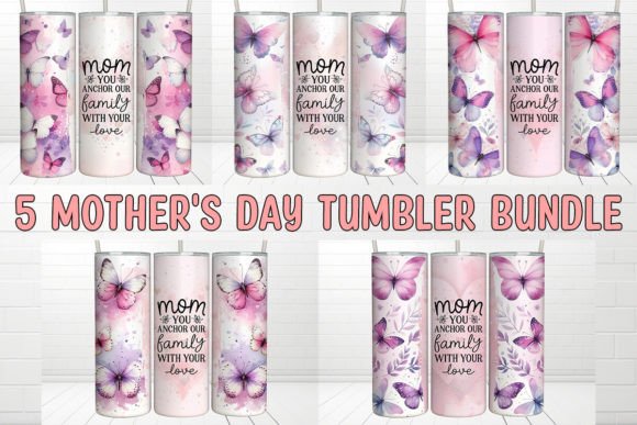 Mother’s Day Tumbler: Mom You Anchor Graphics for Crafts