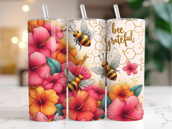 Positive Affirmations 20oz Tumbler Wrap Graphics