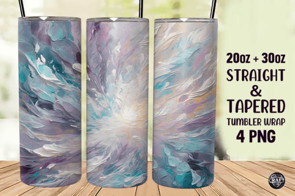 Sparkling Tumbler Wrap 20oz Skinny PNG