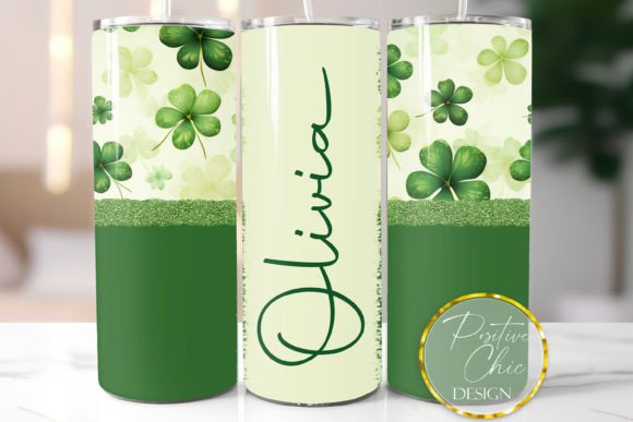 St Patricks Day Tumbler Wrap: Graphics for Crafts & Content